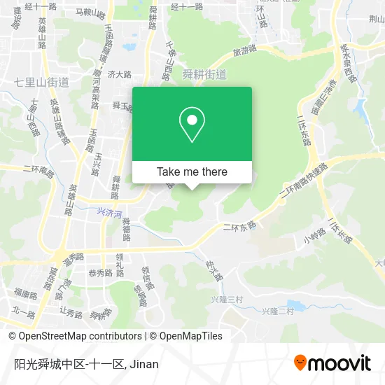 阳光舜城中区-十一区 map