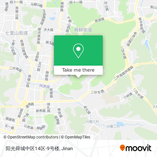 阳光舜城中区14区-9号楼 map
