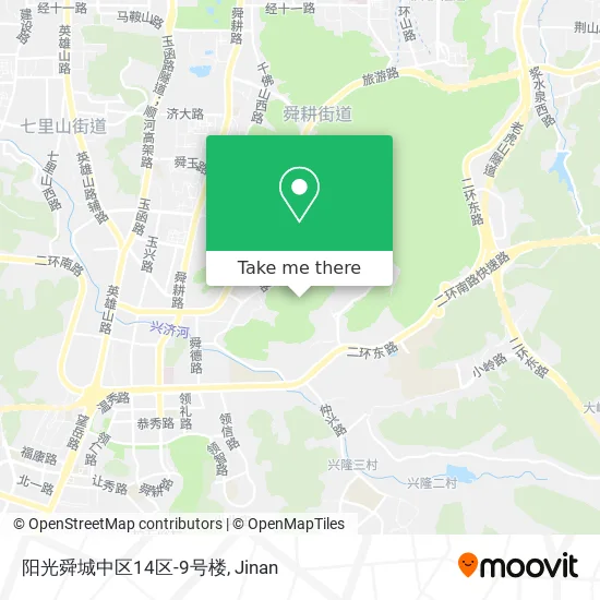阳光舜城中区14区-9号楼 map