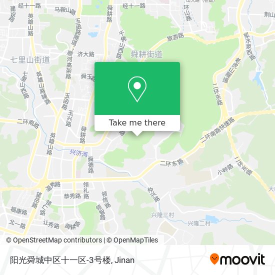 阳光舜城中区十一区-3号楼 map