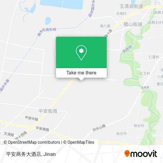 平安商务大酒店 map