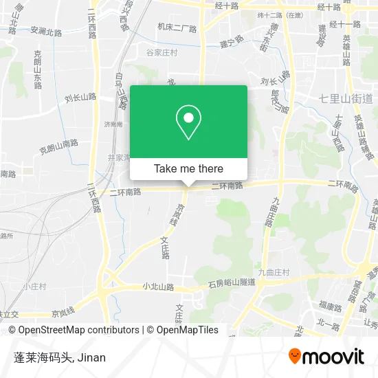 蓬莱海码头 map