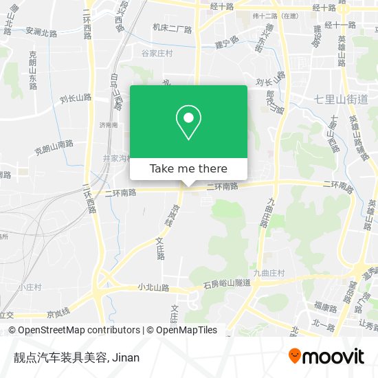 靓点汽车装具美容 map
