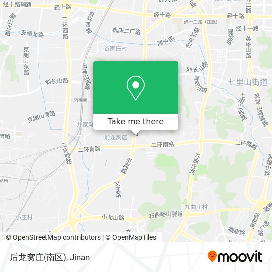 后龙窝庄(南区) map