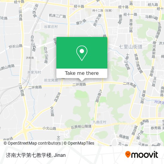 济南大学第七教学楼 map