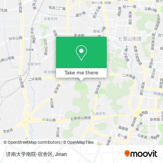 济南大学南院-宿舍区 map