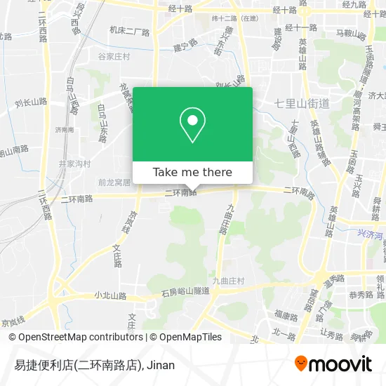 易捷便利店(二环南路店) map