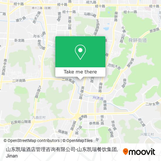 山东凯瑞酒店管理咨询有限公司-山东凯瑞餐饮集团 map