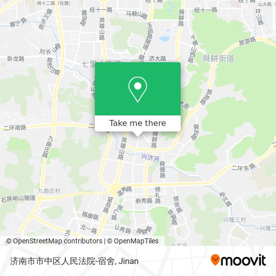 济南市市中区人民法院-宿舍 map