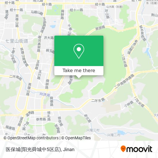 医保城(阳光舜城中5区店) map