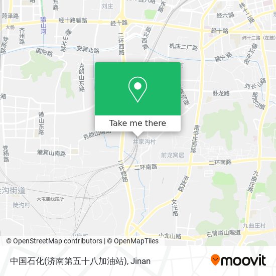 中国石化(济南第五十八加油站) map