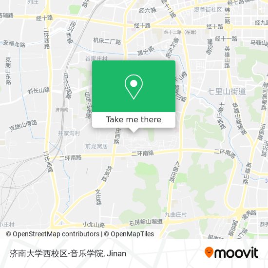 济南大学西校区-音乐学院 map