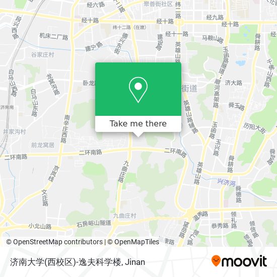 济南大学(西校区)-逸夫科学楼 map