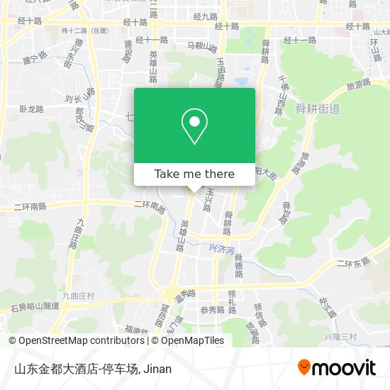 山东金都大酒店-停车场 map