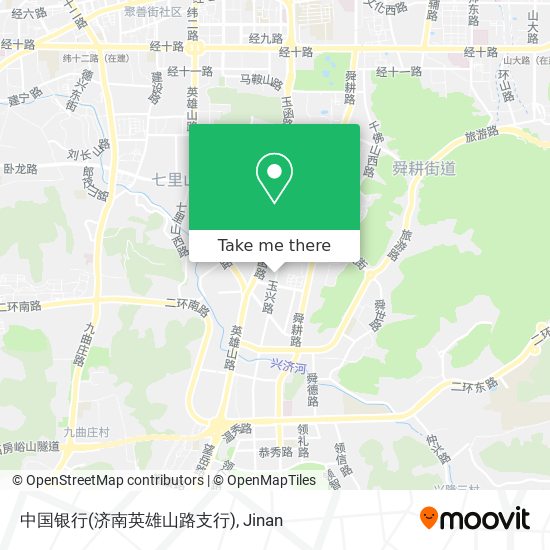 中国银行(济南英雄山路支行) map