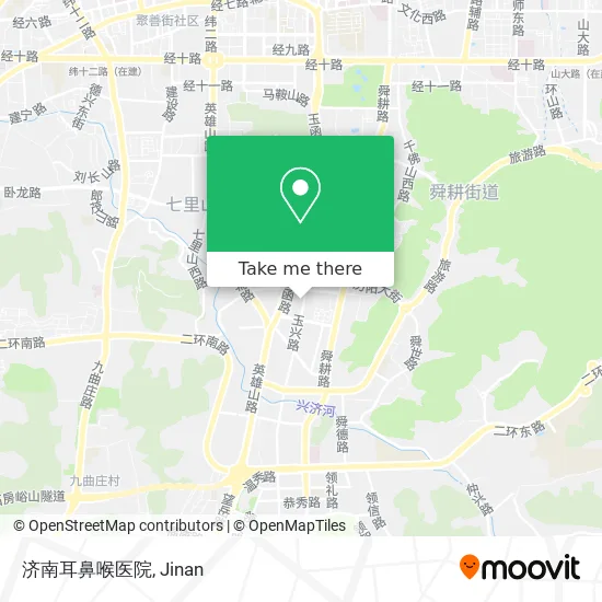 济南耳鼻喉医院 map