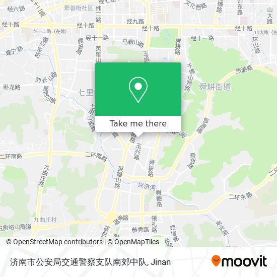 济南市公安局交通警察支队南郊中队 map
