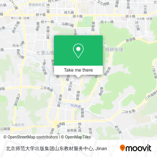 北京师范大学出版集团山东教材服务中心 map