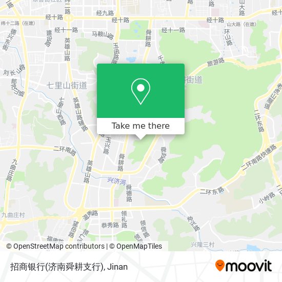 招商银行(济南舜耕支行) map