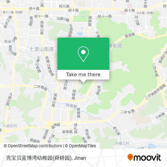 亮宝贝蓝博湾幼稚园(舜耕园) map