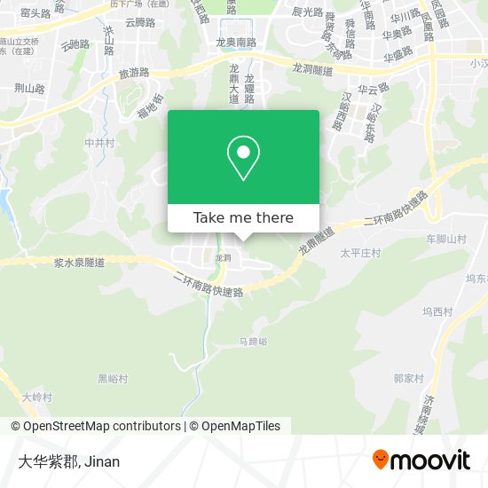 大华紫郡 map