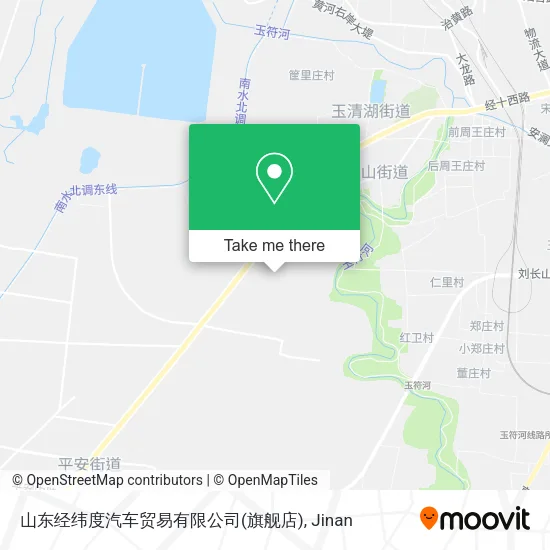 山东经纬度汽车贸易有限公司(旗舰店) map