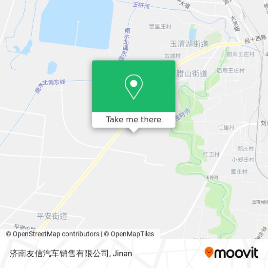 济南友信汽车销售有限公司 map