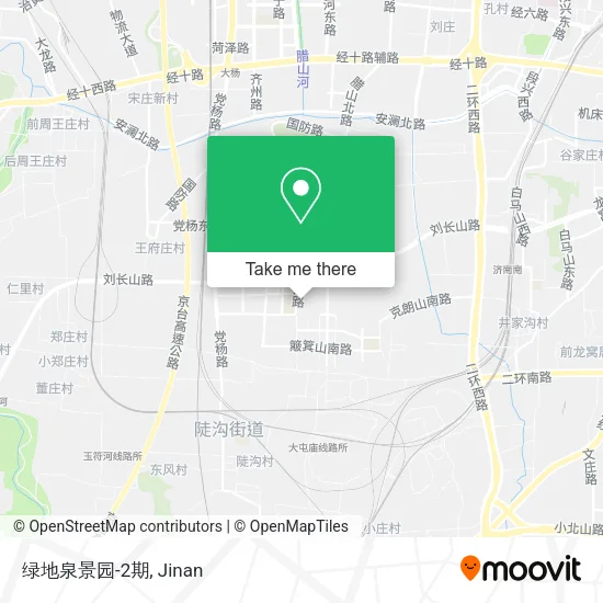绿地泉景园-2期 map