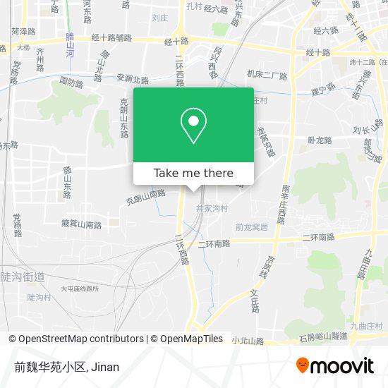前魏华苑小区 map