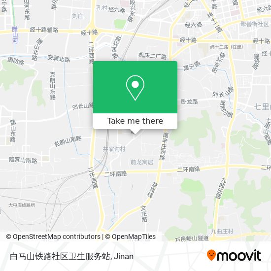 白马山铁路社区卫生服务站 map