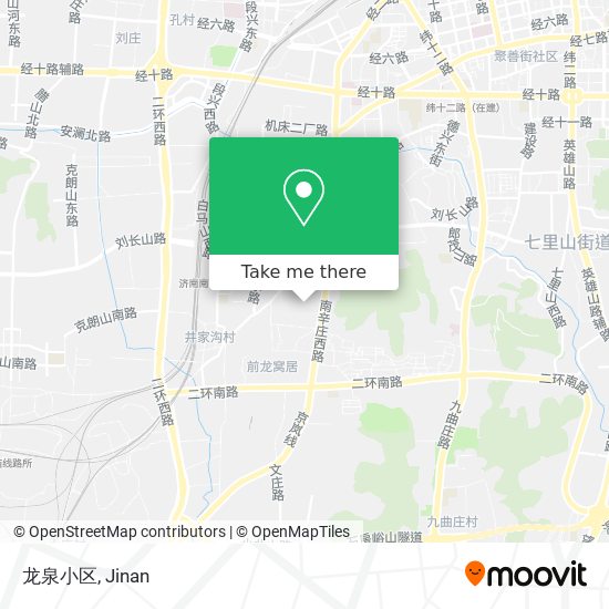 龙泉小区 map