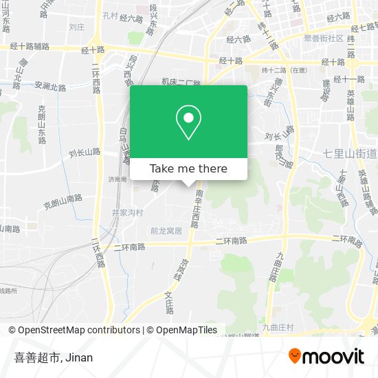 喜善超市 map