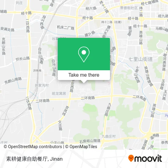 素耕健康自助餐厅 map