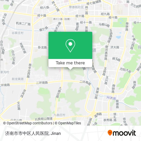 济南市市中区人民医院 map