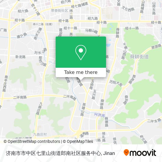 济南市市中区七里山街道郎南社区服务中心 map