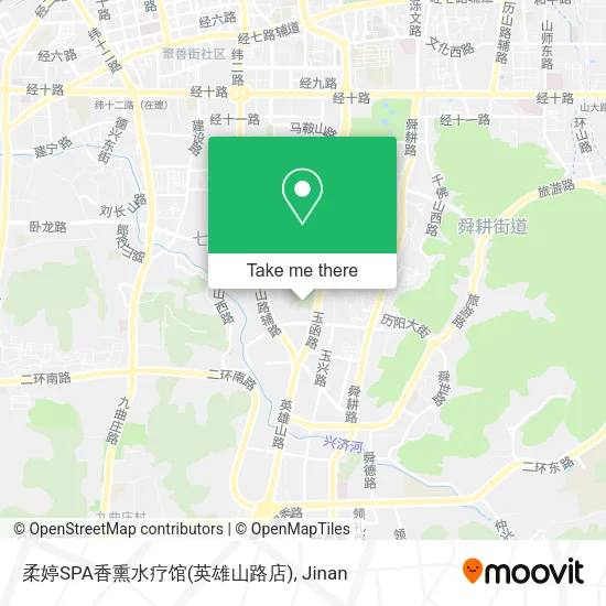柔婷SPA香熏水疗馆(英雄山路店) map