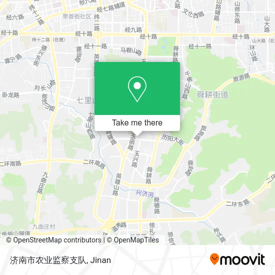 济南市农业监察支队 map