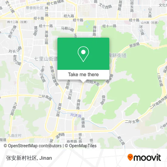 张安新村社区 map