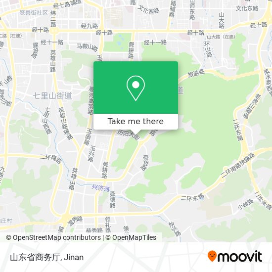 山东省商务厅 map