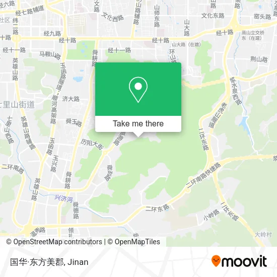 国华·东方美郡 map