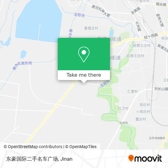 东豪国际二手名车广场 map