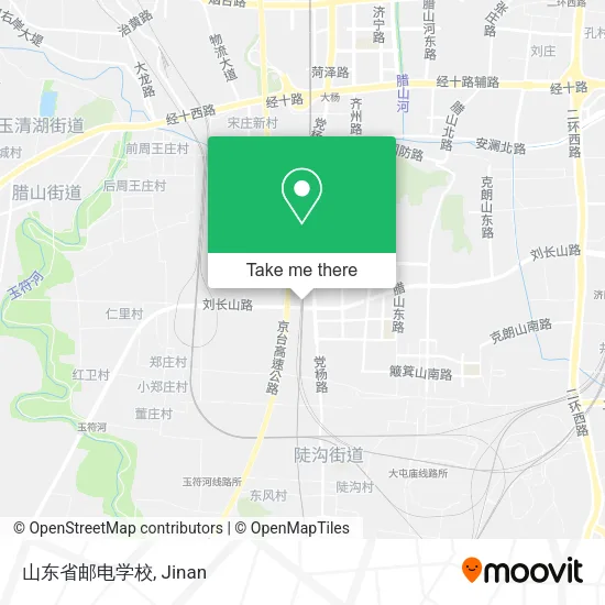 山东省邮电学校 map