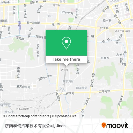 济南泰锐汽车技术有限公司 map