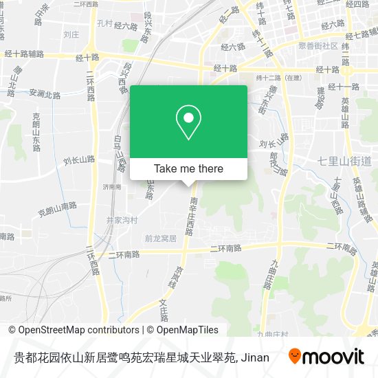 贵都花园依山新居鹭鸣苑宏瑞星城天业翠苑 map
