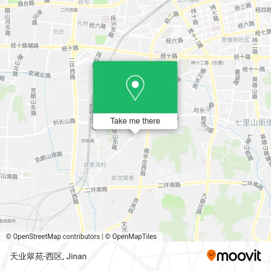 天业翠苑-西区 map