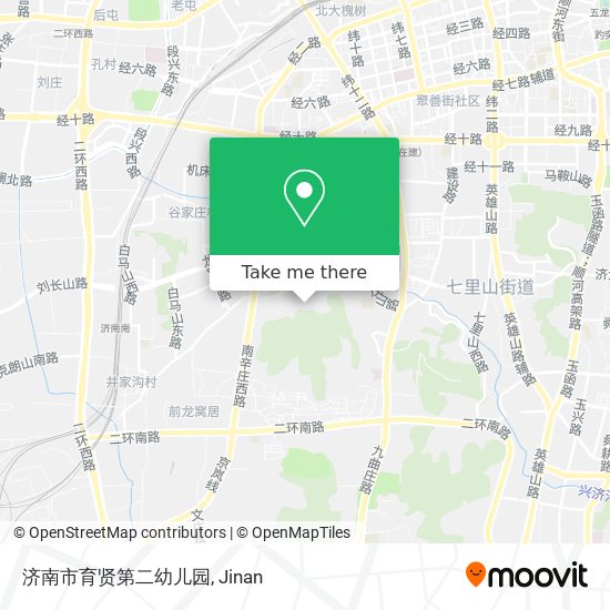 济南市育贤第二幼儿园 map