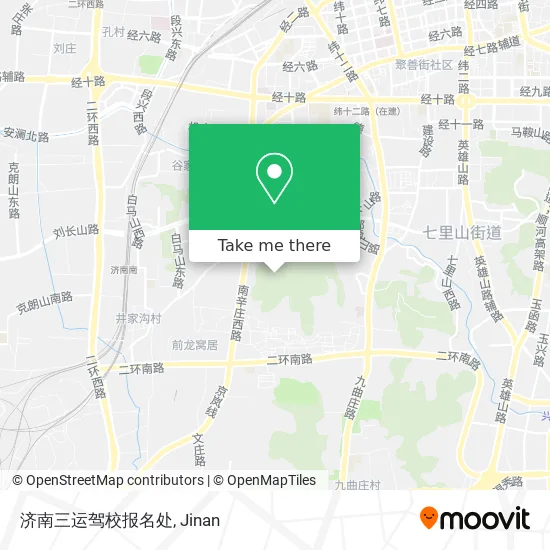 济南三运驾校报名处 map