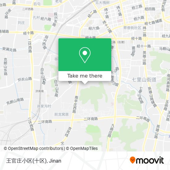 王官庄小区(十区) map