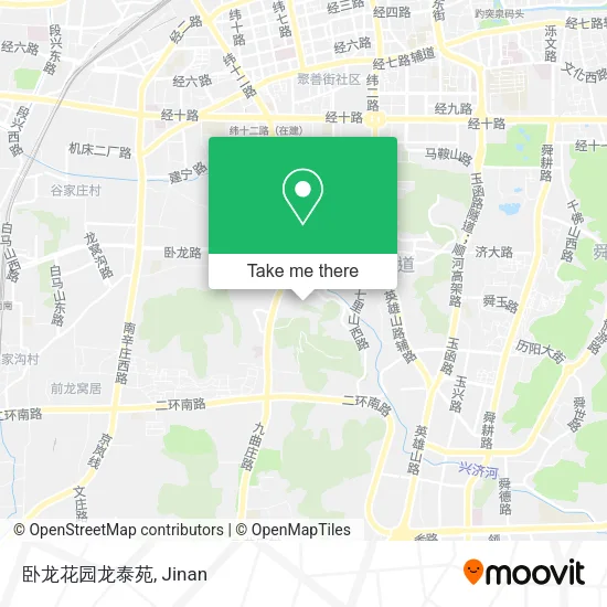 卧龙花园龙泰苑 map