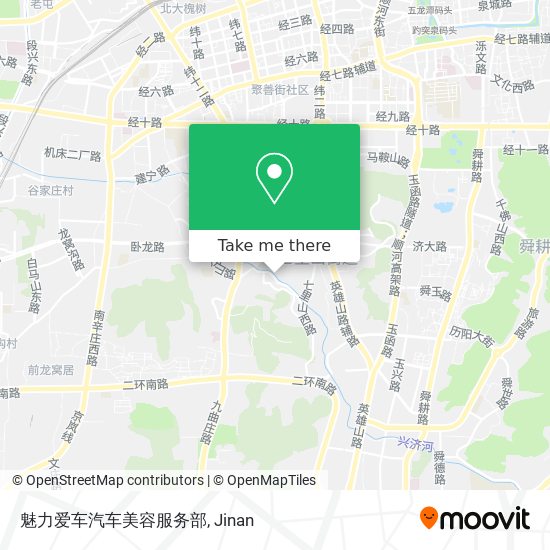 魅力爱车汽车美容服务部 map